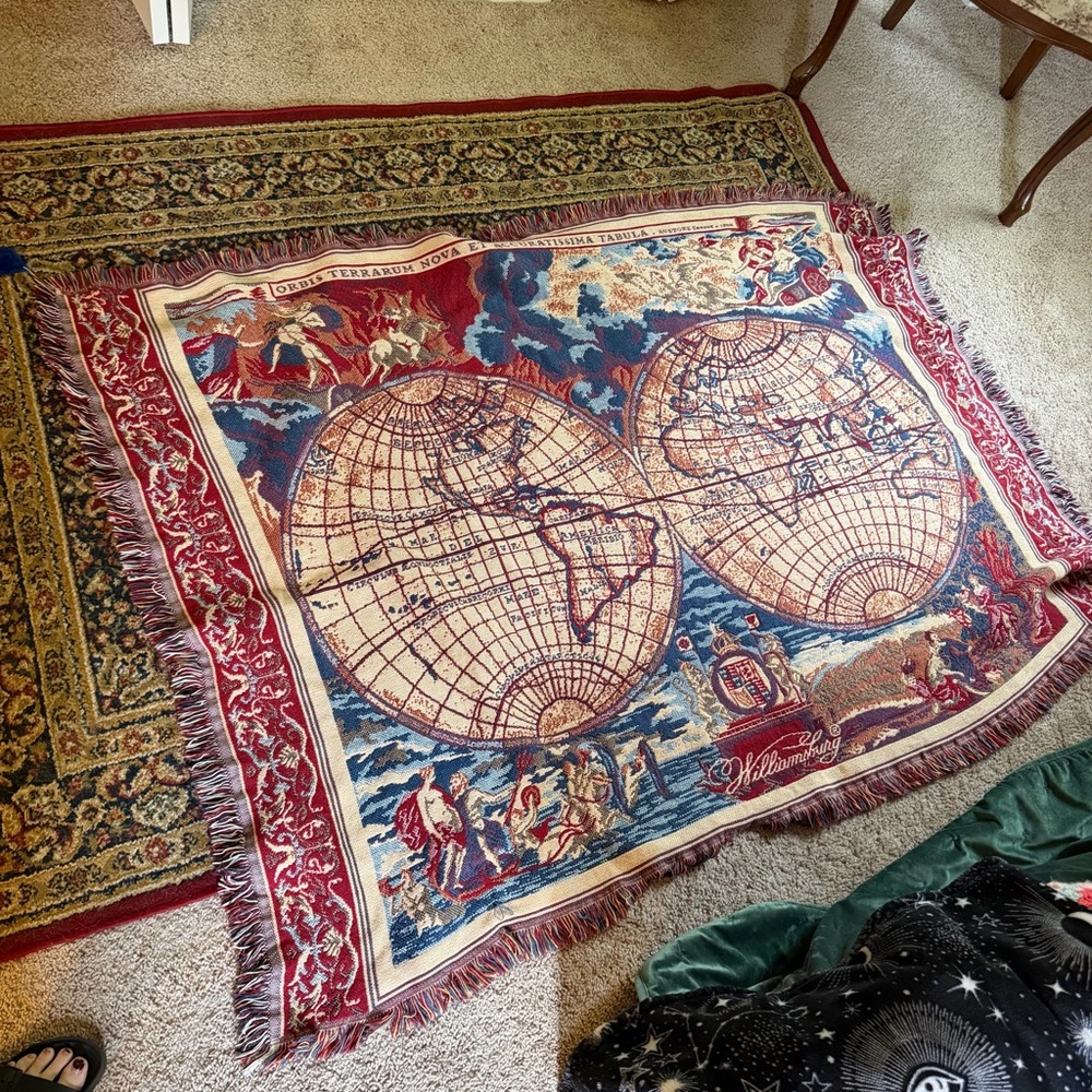 Goodwin weavers tapestry blanket